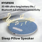 HYUNDAI S1 Ultra-Thin Bluetooth Pillow Speaker with Bluetooth 6.0, Soft Immersive Sound Field, Pillow CD Player for Bedtime Music & Audiobooks, Headphone-Free Sleep Speaker, Compatible with Android & iOS
