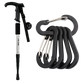🎯🏔️ Trekking pole 3in1 – length adjustable, shock-absorbing, Alu 6160 💪🦯 Compact & ergonomic – for ascent & descent, joint protection & backpacking.