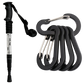 🎯🏔️ Trekking pole 3in1 – length adjustable, shock-absorbing, Alu 6160 💪🦯 Compact & ergonomic – for ascent & descent, joint protection & backpacking.