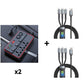 Multifunctional Car Charger with AC Outlets & USB