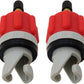 2Pcs Inflatable Boat SUP Pump Adapter, Premium Conventional Air Adapter, Sturdy SUP Air Adapter,Quickly Inflation and Strong Sealing SUP Pump Adapter, for Inflatable Boat, Paddleboard and Kayak.