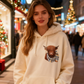 🎄🎅CHRISTMAS SALE 50% OFF!!🎁Cute Highland Cow Cozy Fleece-Lined Hooded Sweatshirt🦬