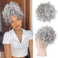 ✨Hot sale✨Short, curly hairpiece – Chignon with elastic drawstring