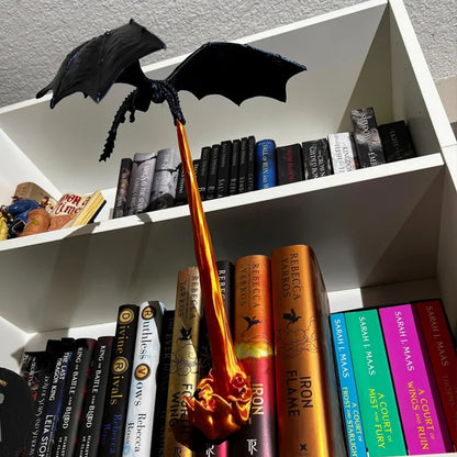 Dragon Flame Bookshelf Ornament