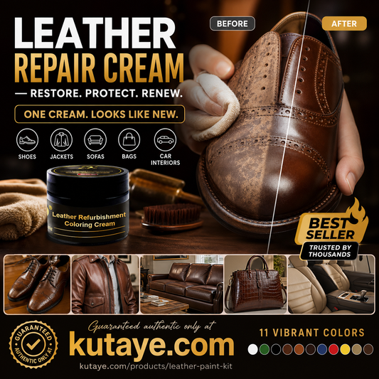 💯Professional leather coloring and repair!