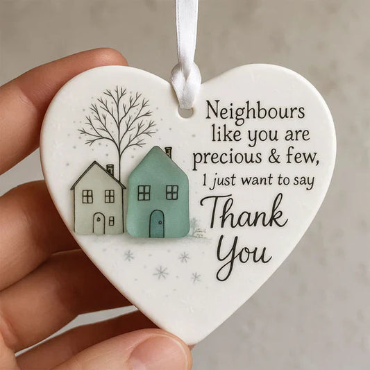 🎉Early Christmas Sale 49% OFF🎄"Thank You Neighbours" Heart - Shaped Ornament
