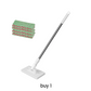 🔥 50% OFF!! ✨🧹Reusable Mop – Biomimetic Self-Clamping Clamp, 100 cm Telescopic Handle, 360° Rotation & Eco-Friendly (Multi-Surface)!