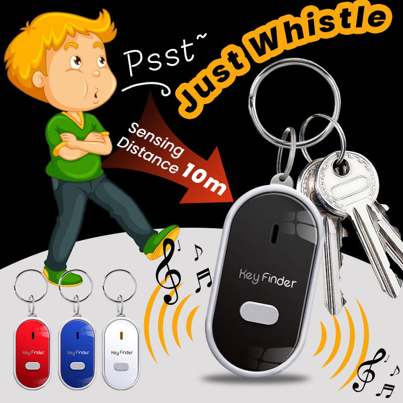 Whistling Activated Sensor Key Finder Keychain – voalsz
