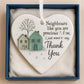 🎉Early Christmas Sale 49% OFF🎄"Thank You Neighbours" Heart - Shaped Ornament