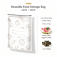 🔥Global bestseller🍗 Limited time offer! Buy 3 get 2 free🥦Reusable Aluminum Foil Sealable Storage Bags