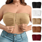 🌞Summer Sale 50% OFF🔥👚Plus Size Strapless Front Buckle Breathable Bra