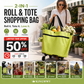 2-in-1 Foldable Shopping Cart