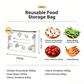 🔥Global bestseller🍗 Limited time offer! Buy 3 get 2 free🥦Reusable Aluminum Foil Sealable Storage Bags