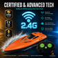 🎮 🚢HALF PRICE! 2.4G High-Speed RC Race Boat with Dual Motors 🌊 ⚡ –50% OFF (Deal of the Day)