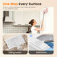 🔥 50% OFF!! ✨🧹Reusable Mop – Biomimetic Self-Clamping Clamp, 100 cm Telescopic Handle, 360° Rotation & Eco-Friendly (Multi-Surface)!