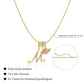 💖 LAST DAY - 57% OFF ✨ 3 Layer Pendant Necklaces with Initials A-Z 🎀 | Personalized & elegant