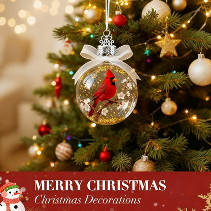 🎁Nature's bird's-eye glass-like spherical ornaments