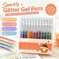 ✨ Glitter Gel Pen Set – Add Sparkle to Every Page 🌈