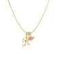 💖 LAST DAY - 57% OFF ✨ 3 Layer Pendant Necklaces with Initials A-Z 🎀 | Personalized & elegant
