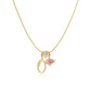 💖 LAST DAY - 57% OFF ✨ 3 Layer Pendant Necklaces with Initials A-Z 🎀 | Personalized & elegant