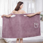 Faux Coral Fleece Absorbent Bath Towel - Nice Gift