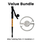 🎯🏔️ Trekking pole 3in1 – length adjustable, shock-absorbing, Alu 6160 💪🦯 Compact & ergonomic – for ascent & descent, joint protection & backpacking.