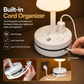 💡 Bedside Lamp + Charging Station – Light & Power in One
