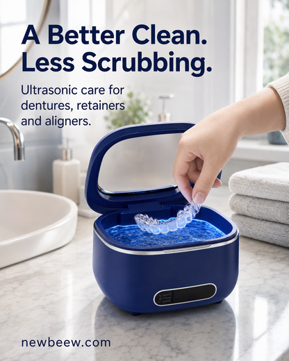 Multi-Functional Retainer and Braces Cleaning Machine
