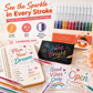 ✨ Glitter Gel Pen Set – Add Sparkle to Every Page 🌈