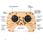 Wooden assembled DIY quadcopter drone model parent-child interactive scientific experiment teaching aids intelligent equipment