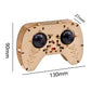Wooden assembled DIY quadcopter drone model parent-child interactive scientific experiment teaching aids intelligent equipment
