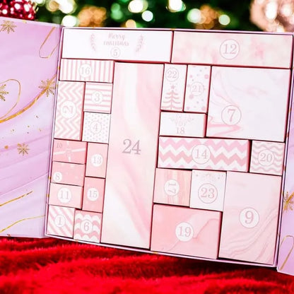 🔥Huge Christmas Sale: 80% OFF!!!🎁 24 Days of Surprises — Pink Marble Advent Calendar 2025