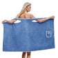 Faux Coral Fleece Absorbent Bath Towel - Nice Gift