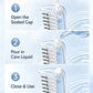 Scalp Liquid Applicator Comb, Refillable Hair Root Oil Massage Comb for Hair Care Treatment
