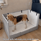 🐾 Dog Toilet with 3 Splash-Proof Walls ✨ Protects Floors and Walls, Foldable and Space-Saving