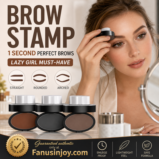 ⏳🔥LIMITED-TIME 50% OFF! ⏰Eyebrow Stamp Powder with Brush – Press & go, perfect brows in seconds. Waterproof, 24h wear, no salon needed. A beauty game‑changer! 💄🌸