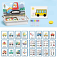 🎉 Magnetic Puzzle Dress-Up Game Children's Double-Sided Educational Toy Portable Preschool Learning Toy