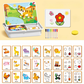 🎉 Magnetic Puzzle Dress-Up Game Children's Double-Sided Educational Toy Portable Preschool Learning Toy