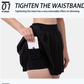 Women's Pleated Tennis Skort with Hidden Pockets, Casual 2-in-1 Short Skort for Gym, Workout and Outdoor Sports, Tennis Golf Skorts, Sport Preppy Style