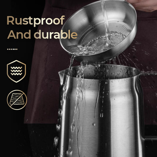 ⏳Limited-time 50% off⏰Large Capacity 304 Stainless Steel Multi-Purpose Oil Filter Container🍟