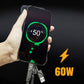 4-in-1 60W Fast Charging & Data Sync Charger Cord