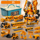 🔥Hot Sale🔥Magnetic Transform Engineering Car Assembled Toys