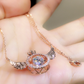 Pink Angel Wings Necklace