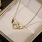 Pink Angel Wings Necklace