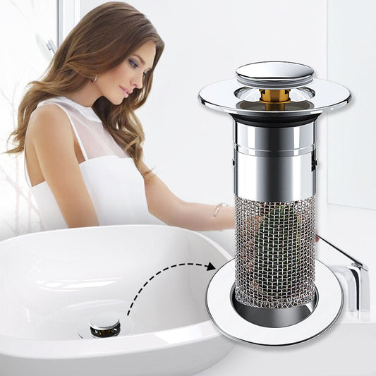 Universal Pop-up Sink Drain Filter（BUY 3 GET 5 FREE）