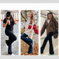 Women's High Stretch High Waist Flared Pants