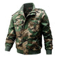 😎Men's Military Stand Collar Zipper Jacket
