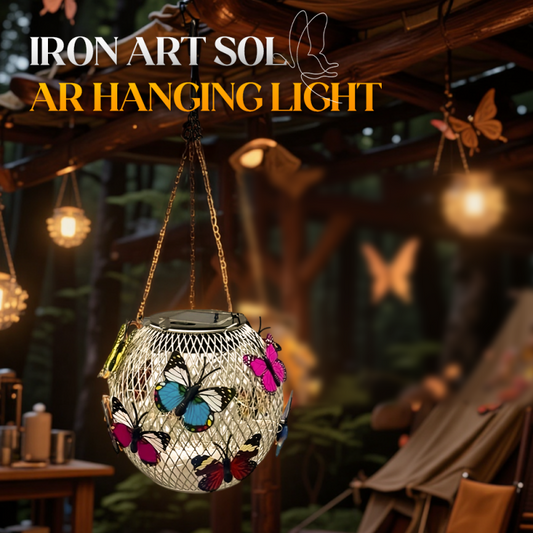 Solar Pendant Lamp Art Of Iron
