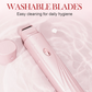 Portable Dual-Head Electric Epilator