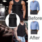 Men's Workout Zipper Body Shaper Tank Top